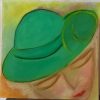 133 Femme au chapeau vert-La Kaleesi Août17 P30x30