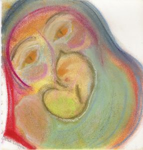 4 Vierge au chat Fév 2005 (4) 20x20