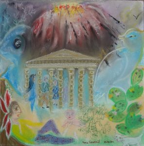 Depuis la vallée ils veillent sur l'Etna 26 juin 2011 30x30