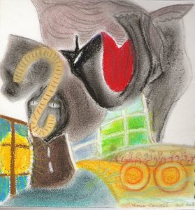 9 Au Loup ! Sept 2006 (1) 20x20 [Par ma fenêtre 1]