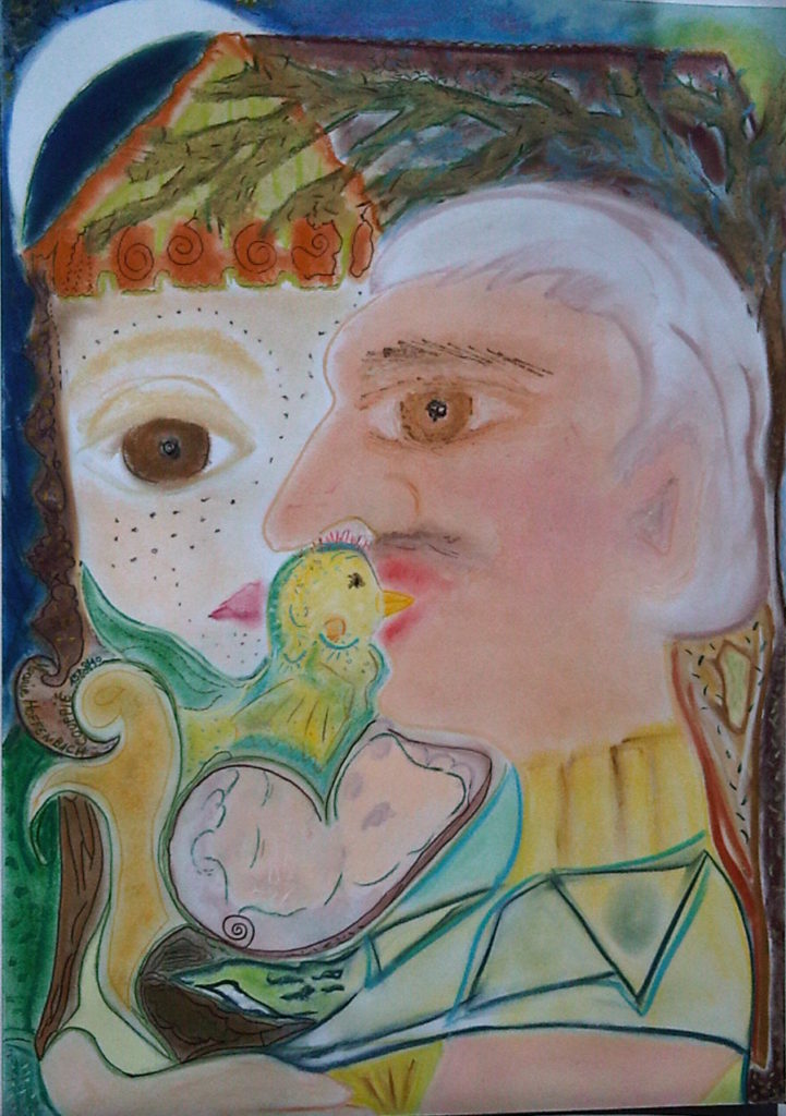 Veille avant l'aube Août 2010 (4) 40x60