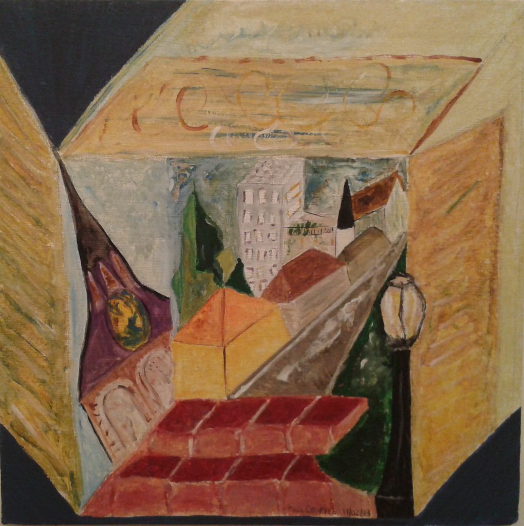 88 Emménagement en ville - Acrylique 11 fév 2013 30x30